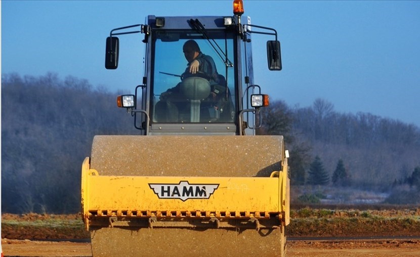 Uno schiacciasassi. Foto di repertorio