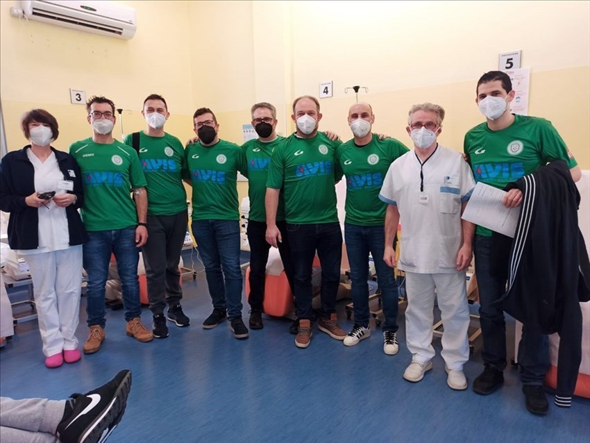 Le foto della donazione