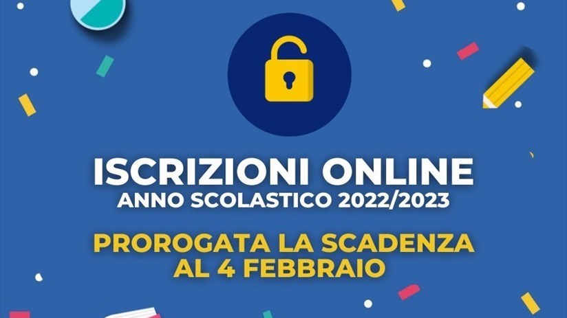 Prorogato al 4 febbraio il termine per le iscrizioni all'IIS Chino Chini