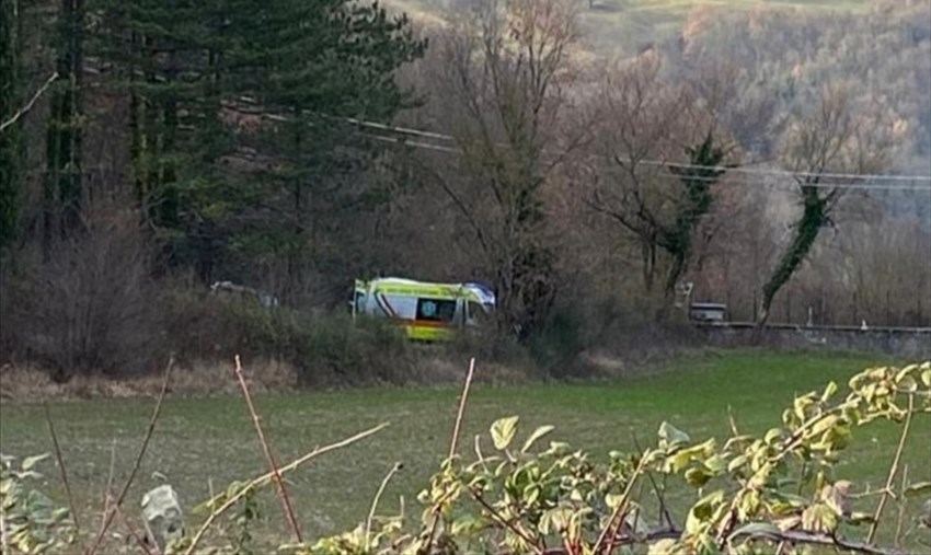 L'ambulanza bloccata