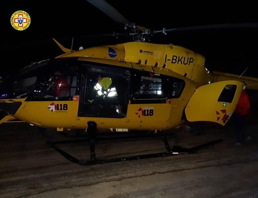 Foreste Casentinesi, incidente per una scialpinista di Pontassieve. Intervenuto l’elicottero