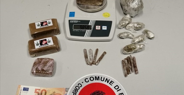 il materiale recuperato