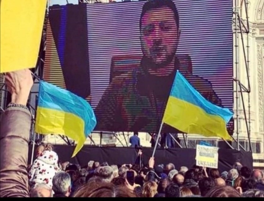 La manifestazione a Firenze