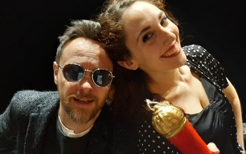 Eccezionale Giorgia Calandrini che racconta “Il Re Serpente”