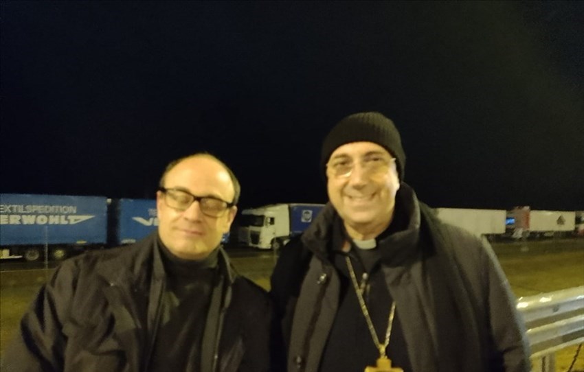 Moschetti durante il viaggio