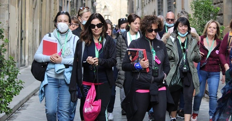 camminata solidale a Firenze