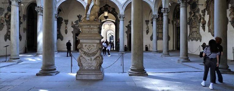 Il cortile di Michelozzo, Palazzo Vecchio