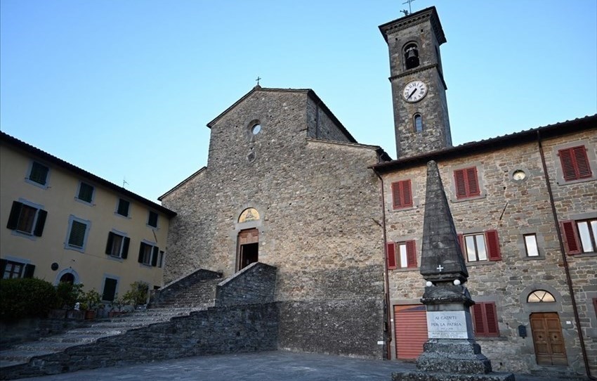 L’Abbazia di San Godenzo, dove si svolgeranno i funerali