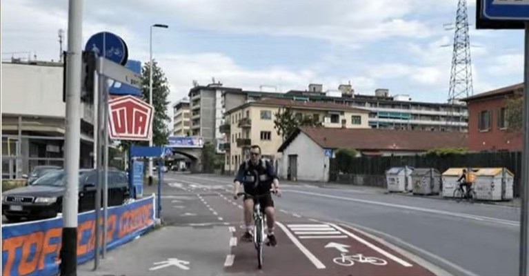 nuova pista ciclabile