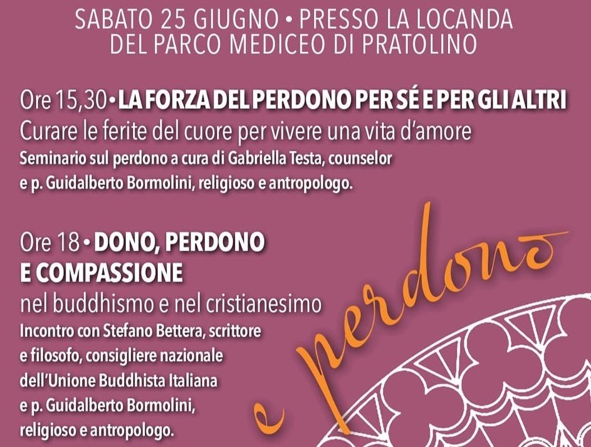 A Vaglia il festival Economia e Spiritualità. Con incontri sulla forza del perdono