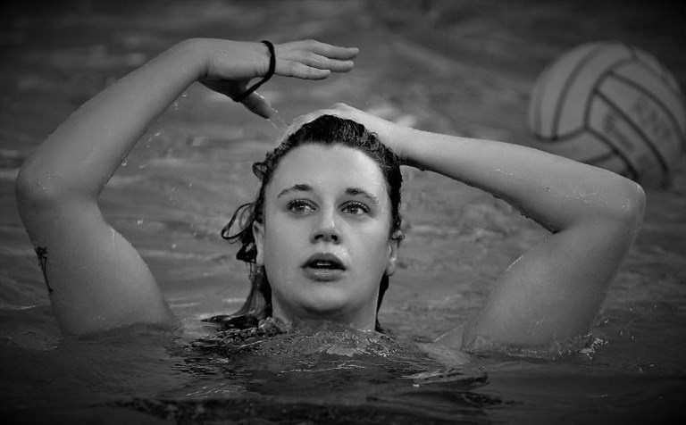 Il portiere della Rari-Nantes Florentia Laura Perego (13).