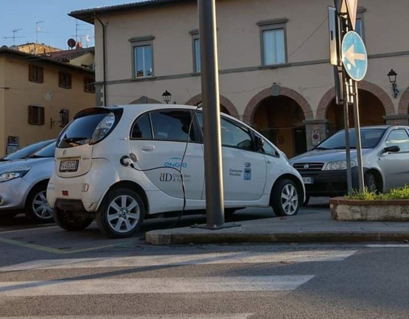 La colonnina a Vicchio