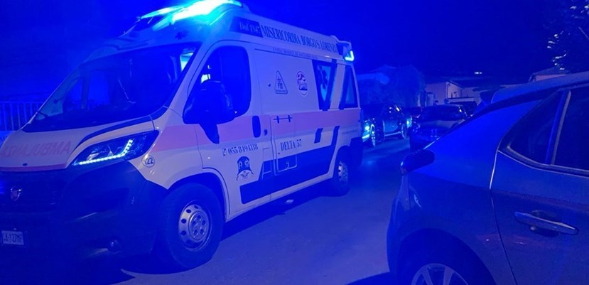 L'intervento ieri sera in Piazza Dante