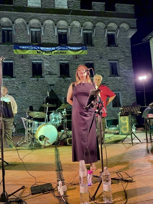 Oxana Polataitchouk rappresentante del Consolato Ucraino a Firenze