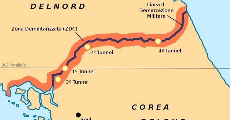 1948, la Corea è divisa in due