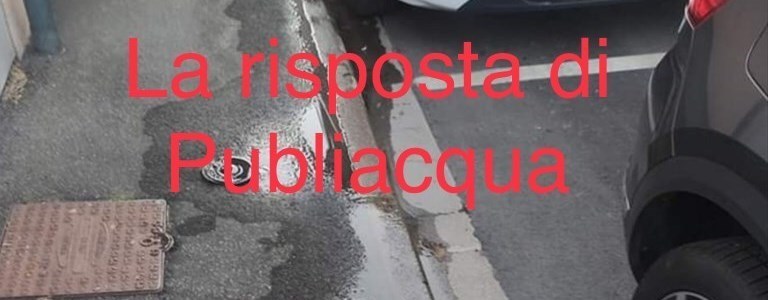 La perdita in Via Niccolai