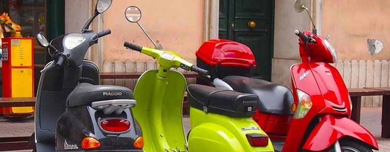 ladro di scooter