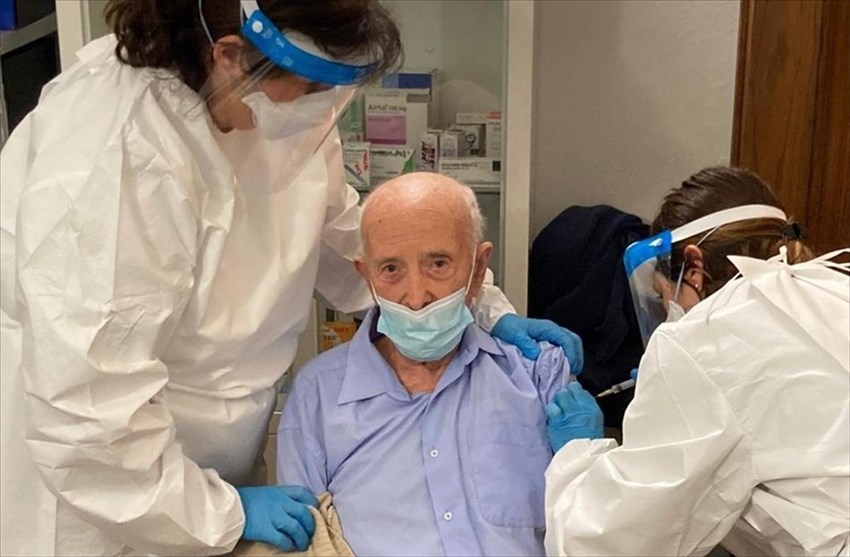 Basilio Pompei a Villa San Biagio