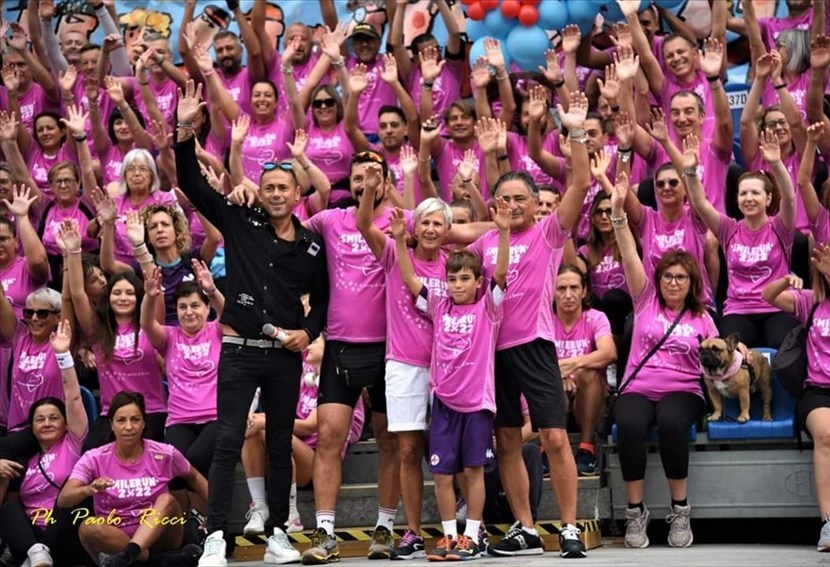 I partecipanti della SmileRun 2022 a Figline