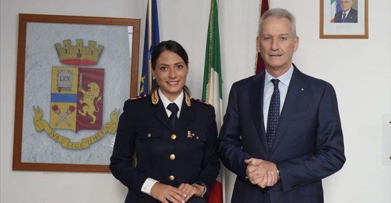 Nuova portavoce per il Questore Auriemma