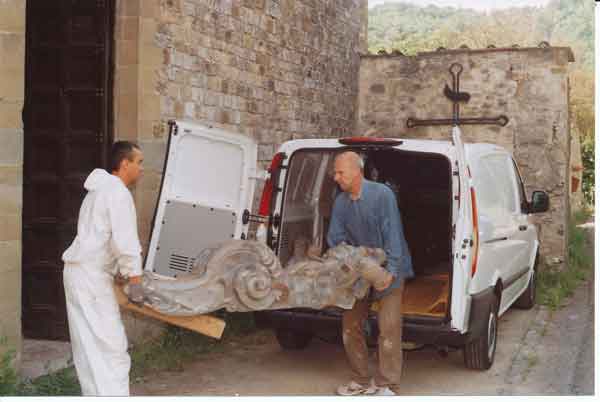 Smontato il monumentale organo Stefanini di Faltona