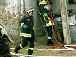 Borgo. Rogo nel fienile a San Giovanni. Ustionato un uomo