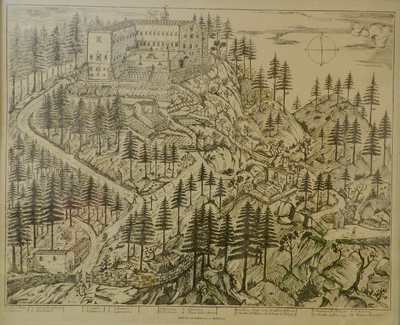 Un museo per Montesenario? Tra i tesori due stampe (mappe) del 1700