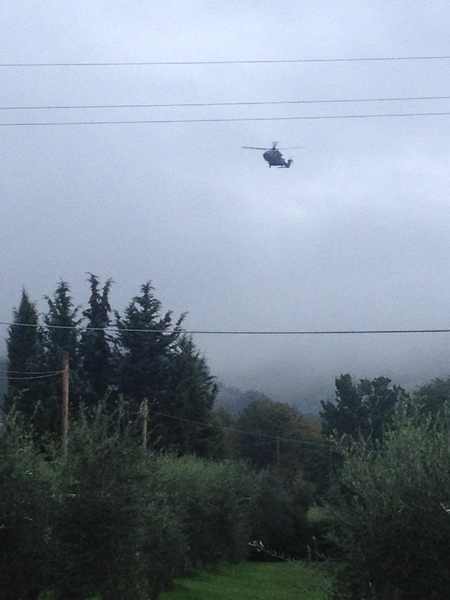 Ronta. Disperso cercatore di funghi, ricerche in corso con gli elicotteri...
