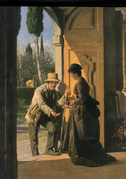 Un dipinto di Pietro Saltini al comune di Vaglia.