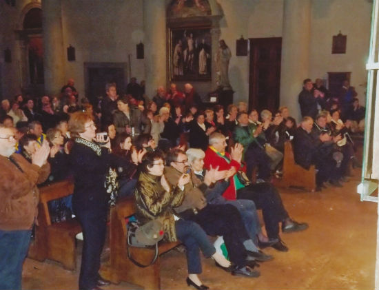 Alpini in festa per il gemellaggio tra Borgo e Viu’. Foto e cronaca