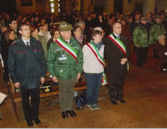 Alpini in festa per il gemellaggio tra Borgo e Viu’. Foto e cronaca