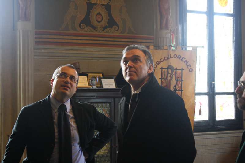 Ospedale e Cafaggiolo. Le dichiarazioni di Rossi in visita in Mugello