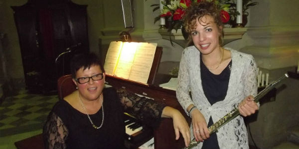 Succeso del concerto per organo e flauto alla festa del S.S. Crocifisso