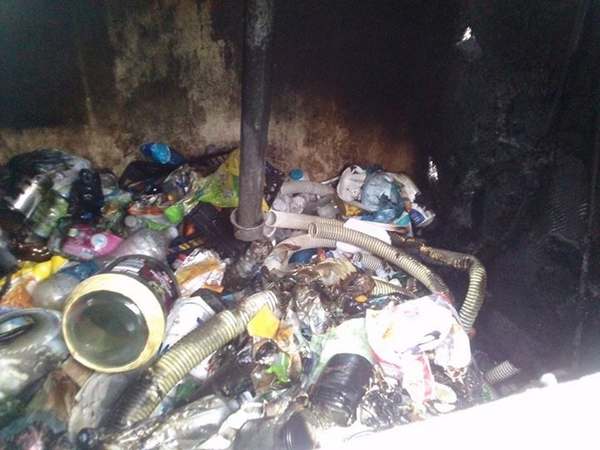 'Campane' in fiamme a Borgo. Atto vandalico? Bravata?