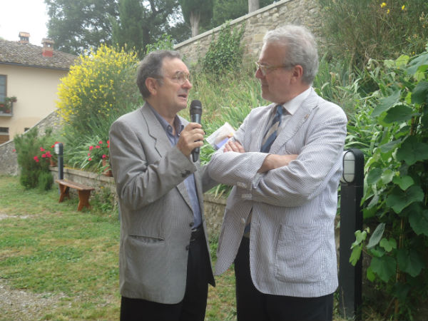 Antonio Natali premiato alla Casa di Giotto. Foto e cronaca