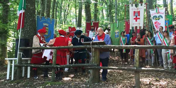 66 Raduno Partigiani a Monte Giovi. Le foto