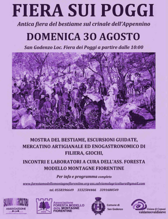 Fiera dei Poggi a San Godenzo. Appuntamento domenica 30 agosto