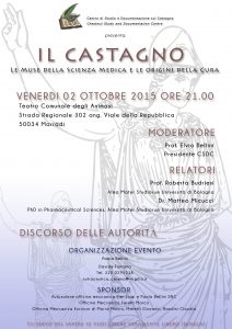 Il Castagno e una sperimentazione nel campo della Nutraceutica. L'incontro