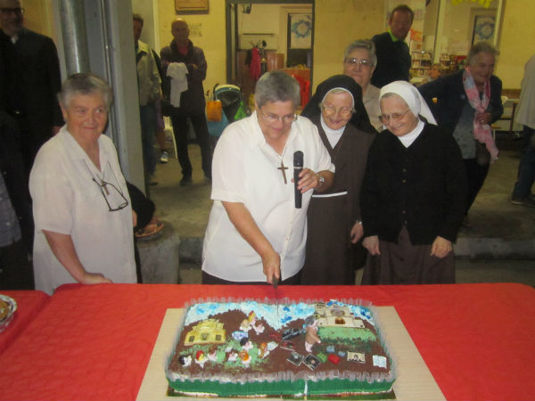 Suor Tiziana lascia Borgo dopo 25 anni. I saluti