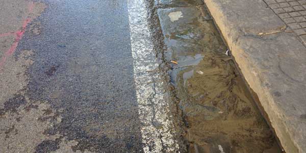 Acqua. Nuova perdita a Borgo, segnalazioni e video