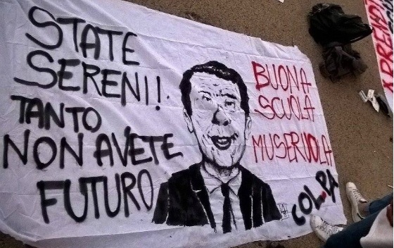 Da Borgo a Firenze. Gli studenti bocciano Renzi