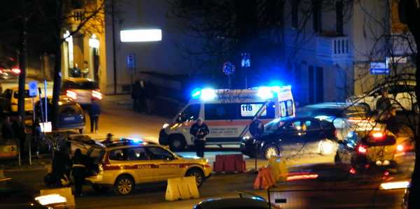 Auto contro motorino. Incidente a Borgo