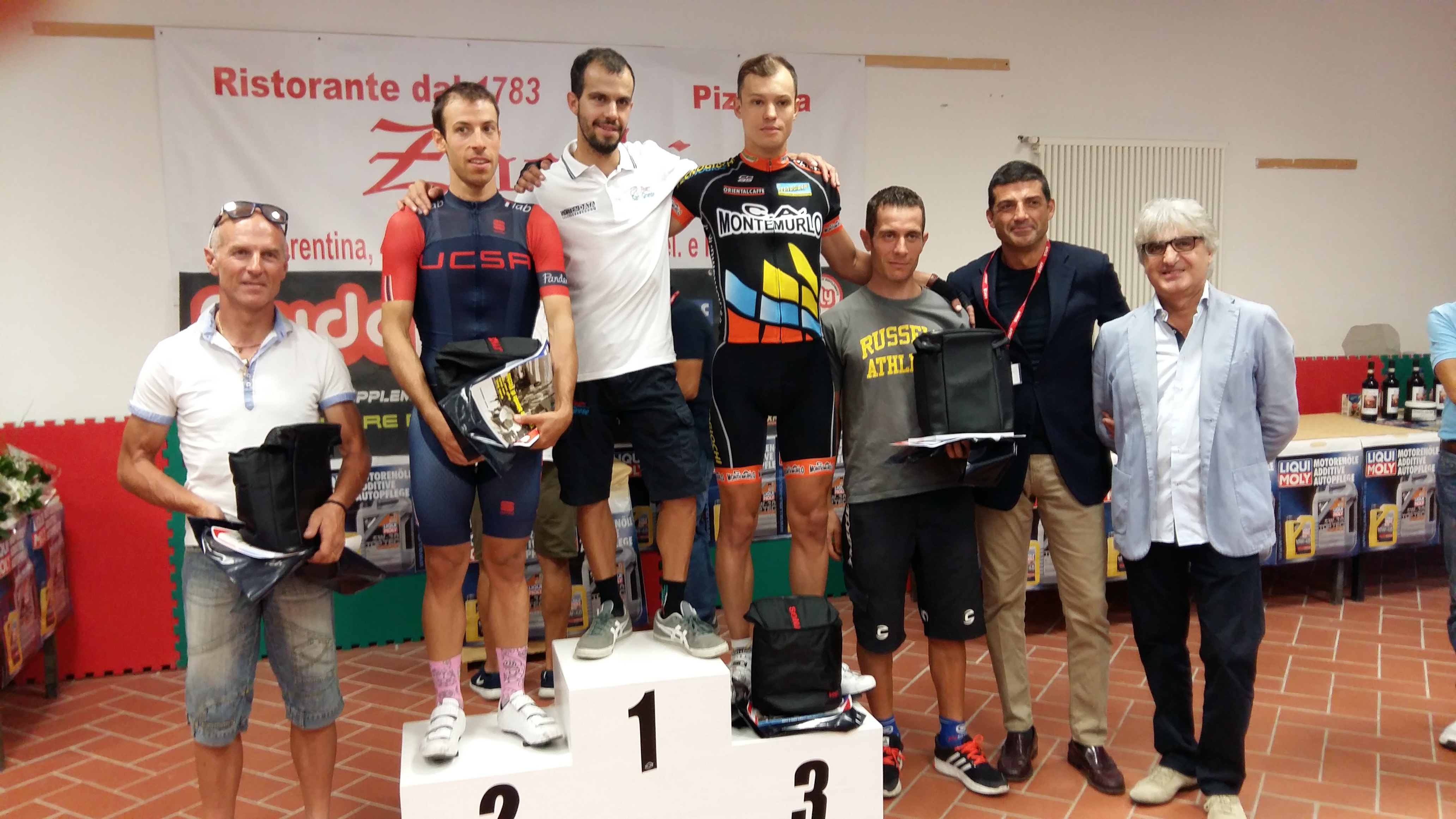 Vaglia - Monte Senario. Risultati e classifiche della cronoscalata