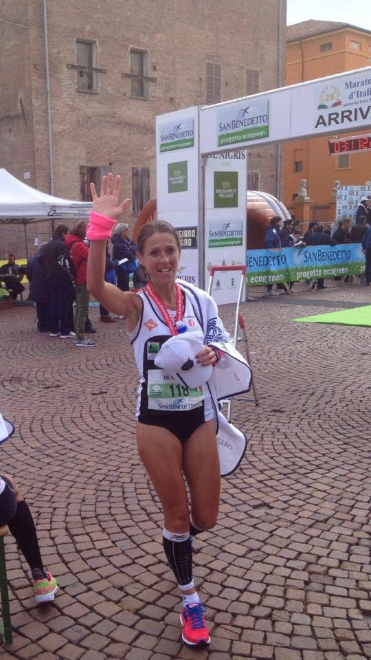 Elisabetta. Dal Mugello seconda alla Maratona d'Italia