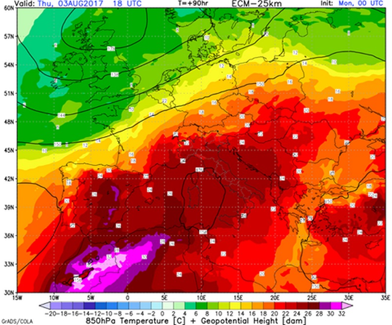Lamma: 'Inizia la settimana più calda dell'anno'. Previsioni