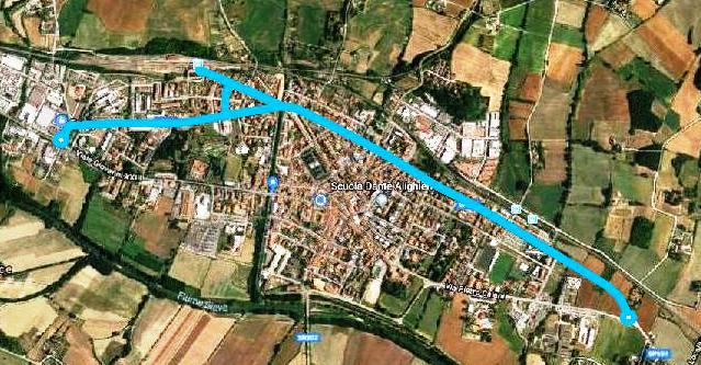 Ciclabili a Borgo, lavori nel 2018, ecco progetto e tracciato. Grazie a un'associazione