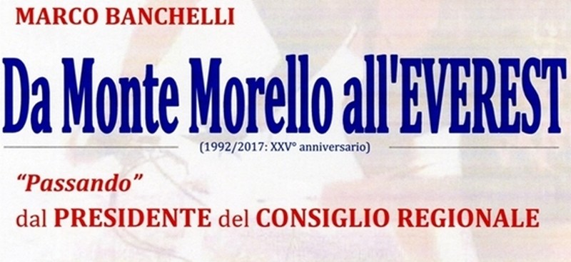 Da Monte Morello all’Everest, Giani incontra il ciclonauta Marco Banchelli