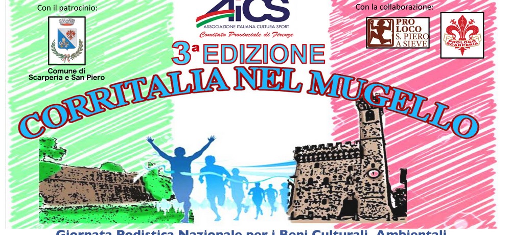 Domenica 25 Corritalia nel Mugello. Info e percorsi