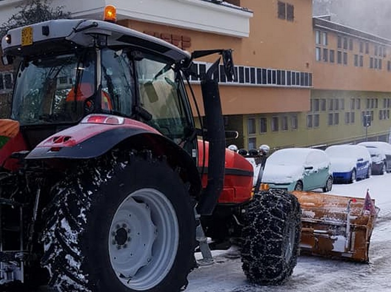 Neve. I numeri dell'intervento a Borgo, e Omoboni ringrazia