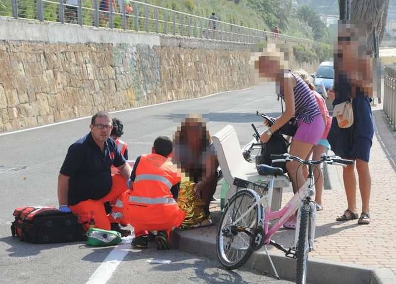 Vaglia. Cade di bici, bambino portato al Meyer in ambulanza. Non è grave